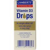 Lamberts Vitamine D3 druppels 20 Milliliter