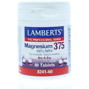 Lamberts Magnesium 375 60 tabletten