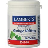 Lamberts Ginkgo 6000 mg 60 tabletten