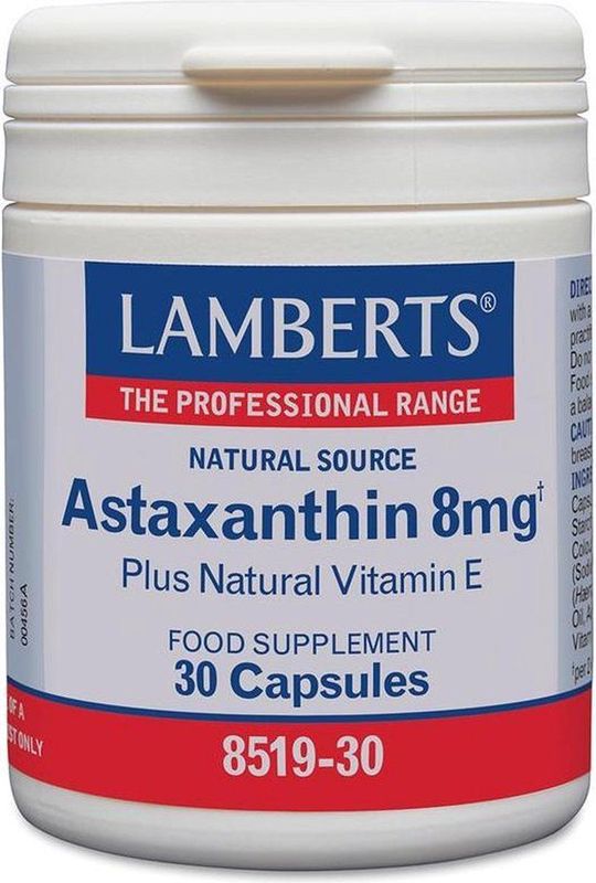 Lamberts Astaxanthine 8 mg 30 tabletten