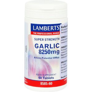 Lamberts Knoflook (garlic) 8250 mg 60 tabletten