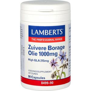 Lamberts Borageolie starflower 1000 mg 90 Vegan Capsules