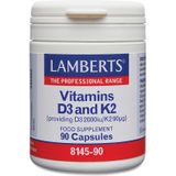 Lamberts Vitamine d3 2000ie en k2 90mcg 90ca