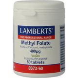 Lamberts Methylfolaat Foliumzuur 400mcg 60 tabletten