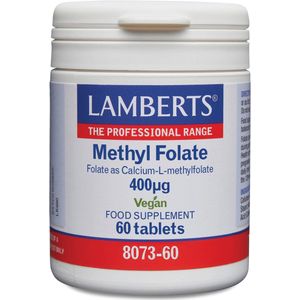 Lamberts Methylfolaat Foliumzuur 400mcg 60 tabletten