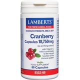Lamberts - Cranberry Capsules - 375mg - Met Vitamine C - 90 Stuks
