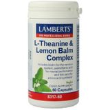 Lamberts L-theanine & Citroenmelisse Complex, 60 capsules