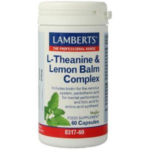 Lamberts L-Theanine & citroenmelisse complex 60ca
