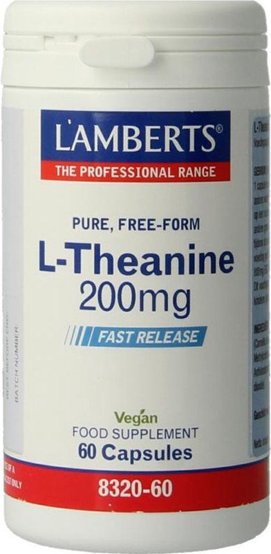 Lamberts - L-Theanine - Capsules - 200mg - 60 Stuks