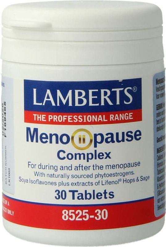 Lamberts - Menopauze Complex - Voedingssupplement - 30 Tabletten