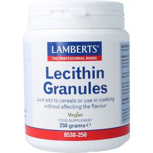 Lamberts - Lecithine Granulen - 7,5 gram - Soja Lecithine