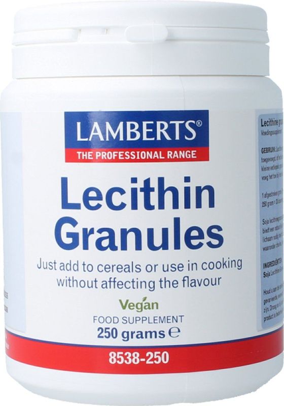Lamberts - Lecithine Granulen - 7,5 gram - Soja Lecithine
