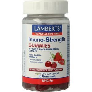 Lamberts - Imuno-strength - Gummies - 60 Stuks - Zonder Toegevoegde Suikers