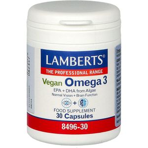 Lamberts - Vegan Omega 3 Capsules - 30 Stuks - Algenolie