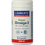 Vegan Omega 3 Capsules - 60 Stuks - Algenolie - Vrij Van Vissmaak
