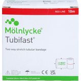 Molnlycke - Tubifast 2-Way Stretch Buisverband - Rood - 10M x 3,5CM - 92% Viscose