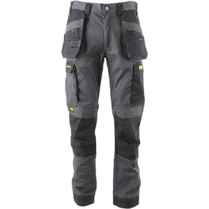 DeWALT FAIR31300 Werkbroek - Grijs/Zwart - Katoen/Polyester