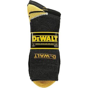 DeWalt - Werksokken - Zwart - Katoenmix - 3 Paar