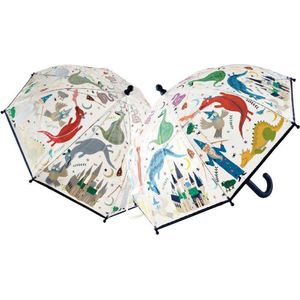 Floss & Rock Paraplu Draken - Verandert van kleur!