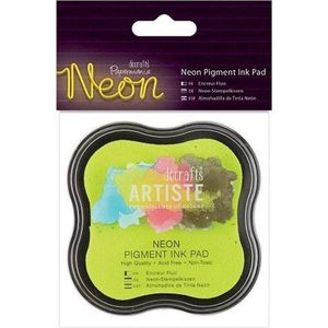 Neon Pigment Ink Pad - Yellow