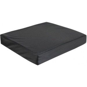 Rolstoelkussen - Comfortabel - Zwart - 40x40 - Wasbare hoes