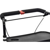 Binnen rollator Roomba - Met dienblad en netje - Eenhands bediening