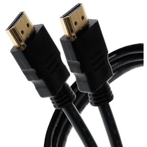 Maplin HDMI-kabel 1,5 m, 4K 30Hz Ultra HD High Speed ARC, HDR, 3D, ethernet, compatibel met tv's, monitoren, PS4/5, Xbox, projectoren, soundbars, Sky Box, pc, laptops