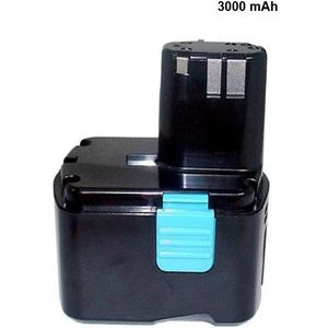 Hitachi BCL 1430 / BCL1430 / BCL1415 accu (14.4 V, 3000 mAh, Li-ion, 123accu huismerk)