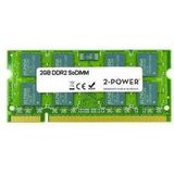 2-Power - MultiSpeed - RAM Geheugen - 2GB - 533/667/800 MHz - DDR2