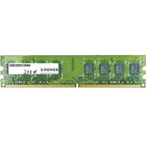 2-Power 2GB DDR2 800MHz DIMM 2GB DDR2 800MHz geheugenmodule - 2 GB DDR2 800 MHz PC-geheugenmodules (/Server, 240-pins DIMM, 1 x 2 GB)