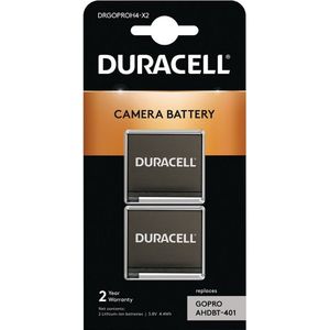 2x GoPro Hero 4 accu (Duracell)