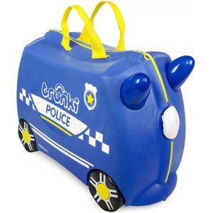Trunki Ride-On Kids Trolley politiewagen percy kinderkoffer handbagage koffer