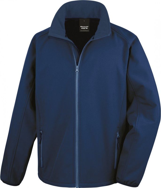 Result - RT231F - Soft Shell Jacket - Navy - Waterafstotend Luchtdoorlatend Winddicht Sneldrogend