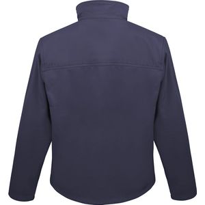 Heren Classic Softshell Outdoorjas Result maat XXL Donkerblauw
