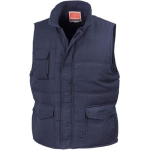 RESULT HEREN-BODYWARMER, MAAT 2XL, MARINE BLAUW, PER STUK.