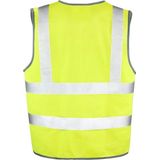 Result safe guard veiligheidshesje geel fluorescerend meter bedrukking