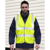 Result safe guard veiligheidshesje geel fluorescerend meter bedrukking