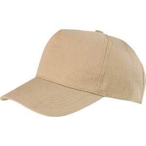 Boston cap - One Size, Khaki Beige
