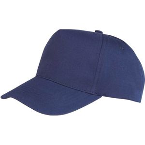 Boston cap - One Size, Marine Blauw