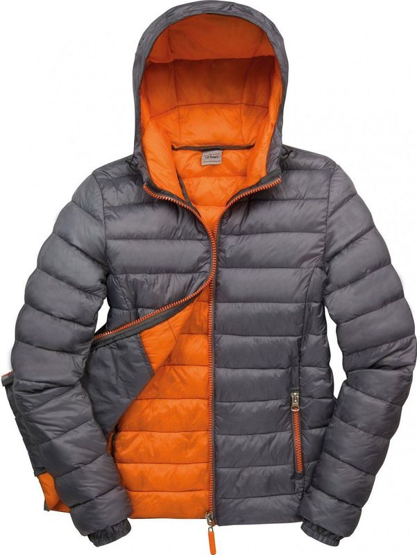 Result - Snow Bird - Damesjas - Gewatteerd - Verstelbare Capuchon - Winddicht