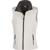 Result - RT232F - Bodywarmer - Wit/Zwart - Waterafstotend - Luchtdoorlatend - Winddicht