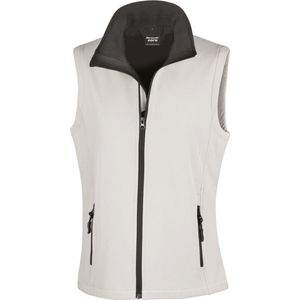 Result - RT232F - Bodywarmer - Wit/Zwart - Waterafstotend - Luchtdoorlatend - Winddicht