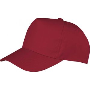 Boston junior cap - One Size, Wijnrood