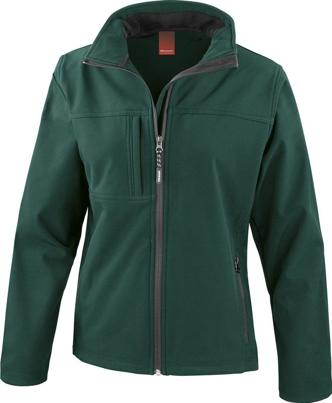 Result - Women's Classic Softshell Jacket - Zwart - 3-laags Softshell