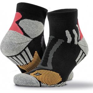 Spiro Technical Compression Sports sok Black/Red size L/XL