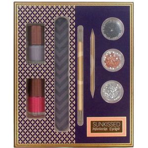 SUNkissed - Moroccan Escape - Nagel Artisan - 2 x Nagellak 8ML - 3 x Siersteentjes