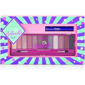SUNkissed - Oh Naturelle - Oogschaduwpalette - Aardse Kleuren - 12 Delen