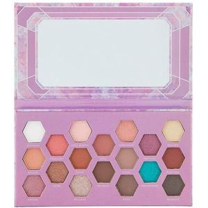 SUNkissed - Crystal-Eyes - Oogschaduw Palette - 18 Kleuren - Glanseffect