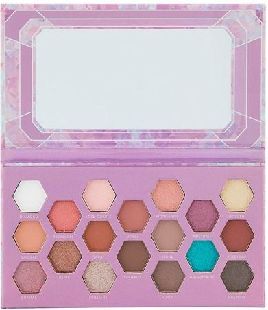 SUNkissed - Crystal-Eyes - Oogschaduw Palette - 18 Kleuren - Glanseffect