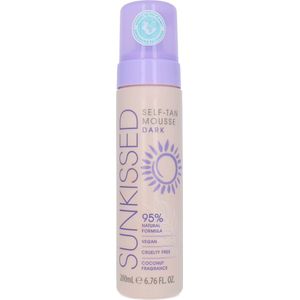 Sunkissed - Self Tan Mousse - Zelfbruiner - Dark - 200 ml